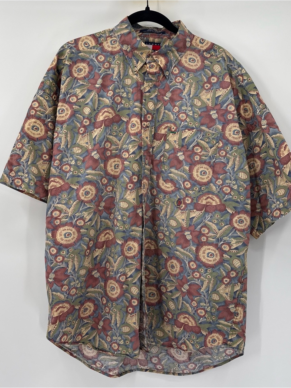 Tommy Hilfiger Multicolor Floral Short-Sleeve Polo Shirt